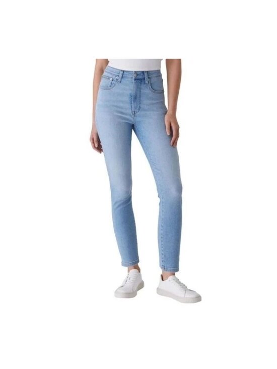Calvin Klein Denim - Calvin Klein Women's 30 High Rise Skinny Ankle Light Wash Jeans h1909